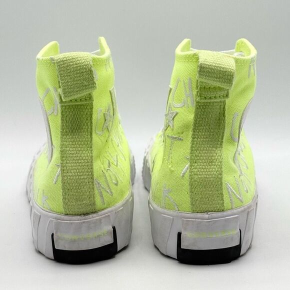 Converse Chuck 70 HI UNT1TL3D in Neon Yellow - Women’s US 5 - Picture 4 of 10